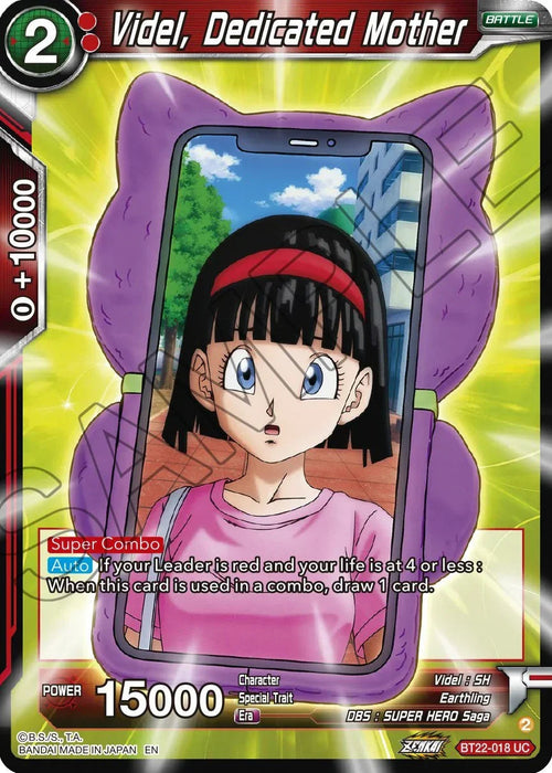 Videl, Dedicated Mother (BT22-018) [Critical Blow] - for just $0.10! 