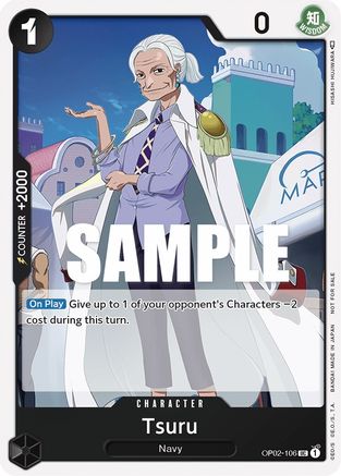 Tsuru (Event Pack Vol. 2) (OP02-106) - One Piece Promotion Cards - for just $0.28! 