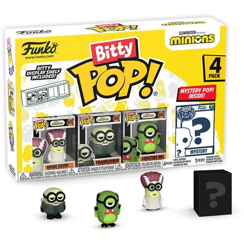 Minions Frankenbob Funko Bitty Pop! Mini-Figure 4-Pack - Just $11.95! Shop now at Retro Gaming of Denver