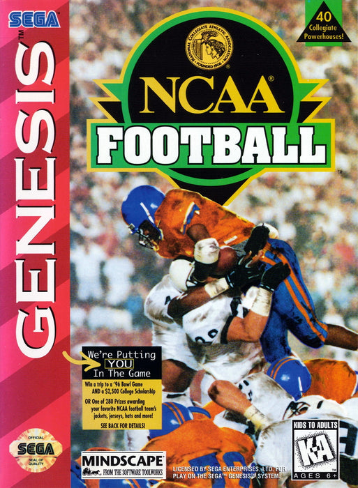 NCAA Football (Sega Genesis) - for just $0! 