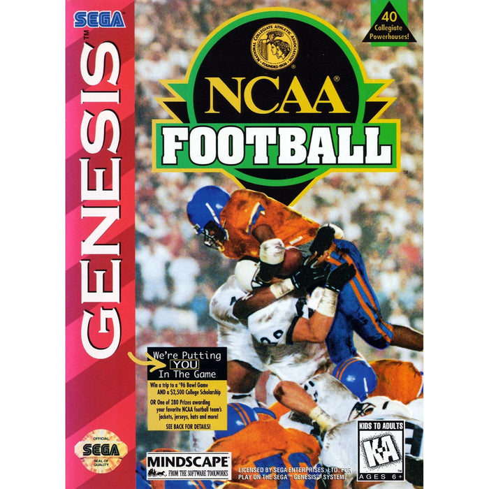 NCAA Football (Sega Genesis) - Just $0! Shop now at Retro Gaming of Denver