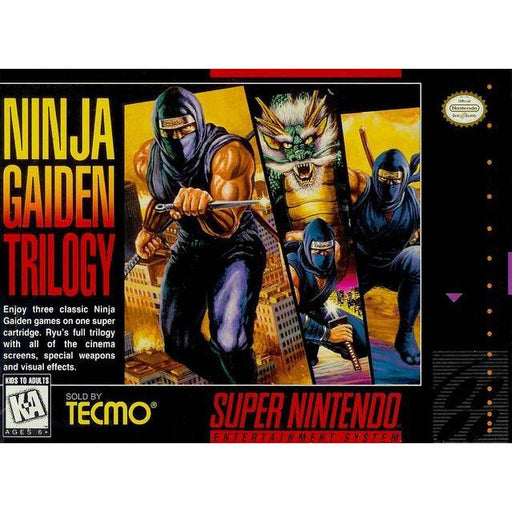 Ninja Gaiden Trilogy (Super Nintendo) - Just $0! Shop now at Retro Gaming of Denver