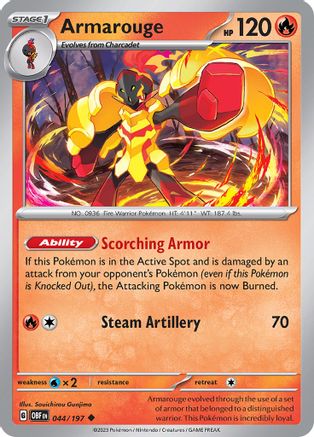 Armarouge 044/197 - SV03 Obsidian Flames - for just $0.05! 