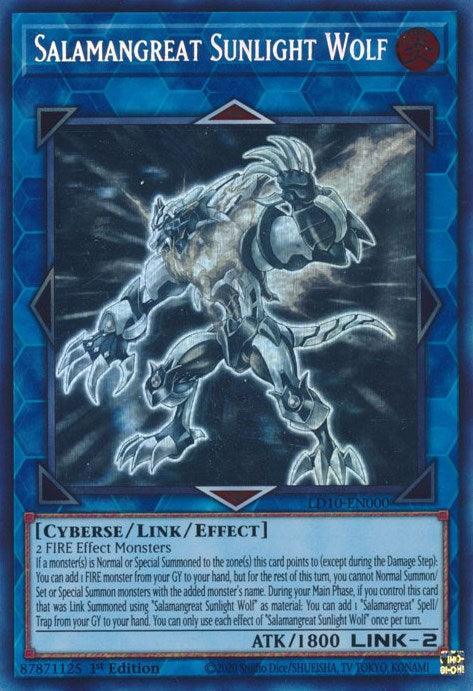 Salamangreat Sunlight Wolf [LD10-EN000] Ghost Rare - for just $9.25! 