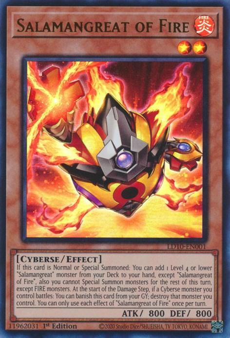 Salamangreat of Fire [LD10-EN001] Ultra Rare - for just $0.35! 