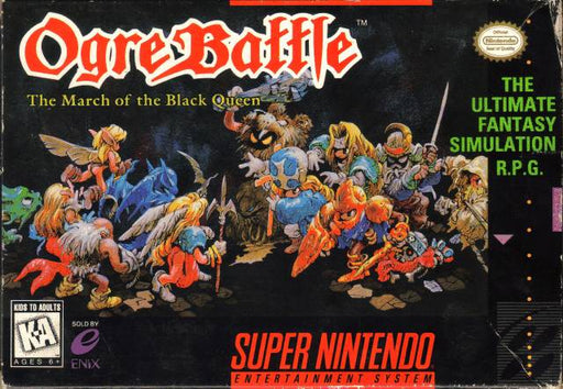 Ogre Battle The March of the Black Queen (Super Nintendo) - for just $0! 