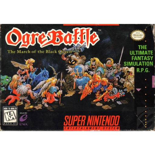 Ogre Battle The March of the Black Queen (Super Nintendo) - Just $0! Shop now at Retro Gaming of Denver