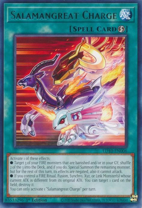 Salamangreat Charge [LD10-EN006] Rare - for just $0.10! 