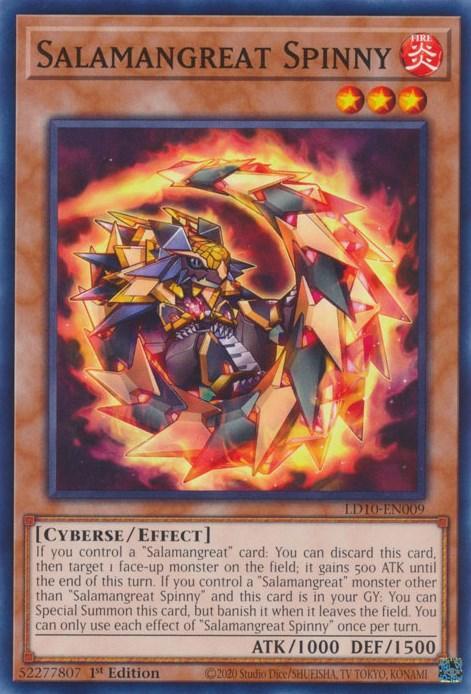 Salamangreat Spinny [LD10-EN009] Common - for just $0.10! 
