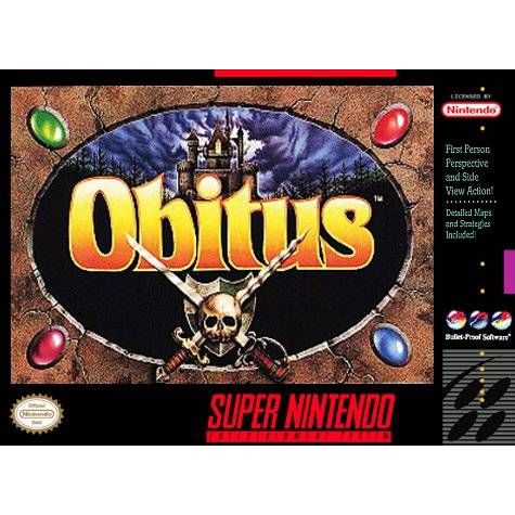 Obitus (Super Nintendo) - Just $0! Shop now at Retro Gaming of Denver