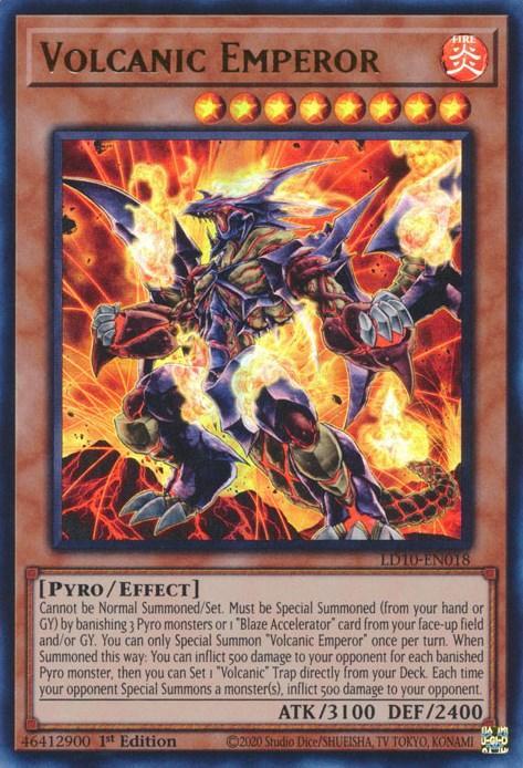 Volcanic Emperor [LD10-EN018] Ultra Rare - for just $1.10! 