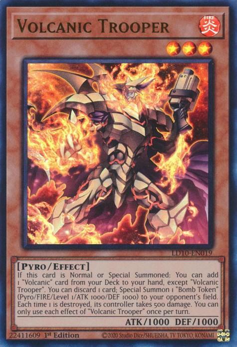 Volcanic Trooper [LD10-EN019] Ultra Rare - for just $1.30! 