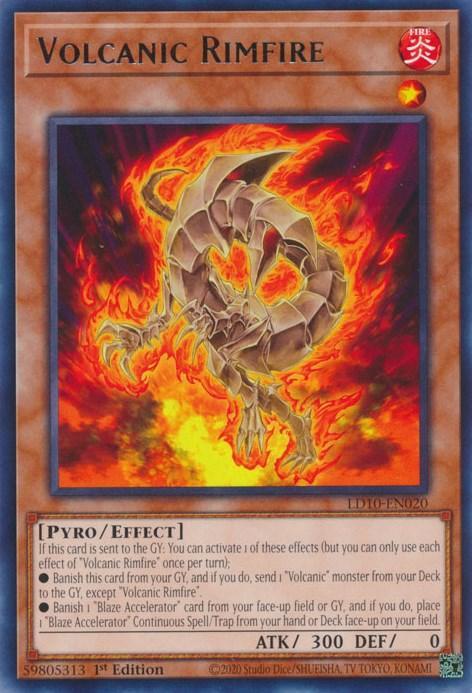 Volcanic Rimfire [LD10-EN020] Rare - for just $0.10! 