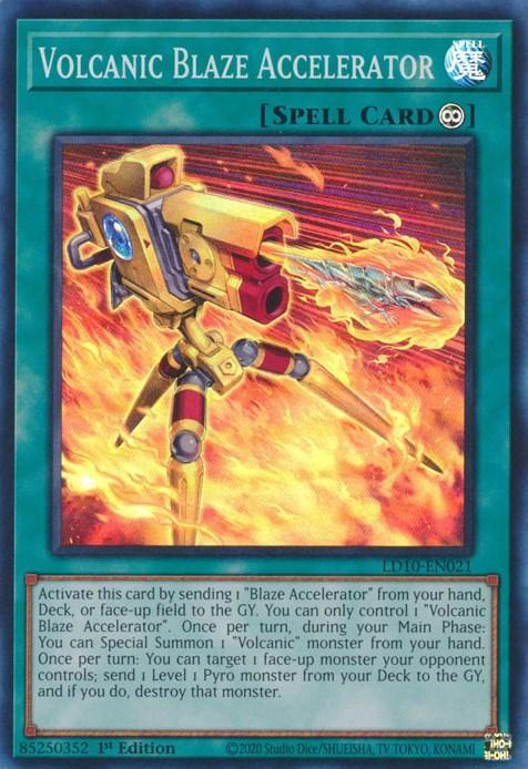 Volcanic Blaze Accelerator [LD10-EN021] Super Rare - for just $0.40! 