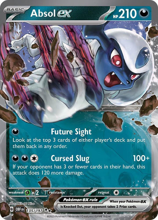 Absol ex (135/197) [Scarlet & Violet: Obsidian Flames] - for just $0.50! 