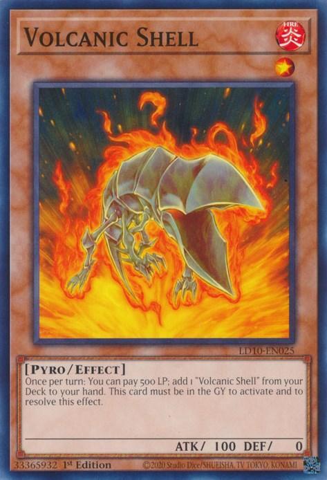 Volcanic Shell [LD10-EN025] Common - for just $0.10! 
