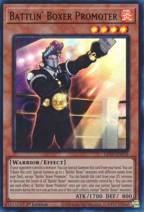 Battlin' Boxer Promoter [LD10-EN034] Ultra Rare - for just $0.40! 