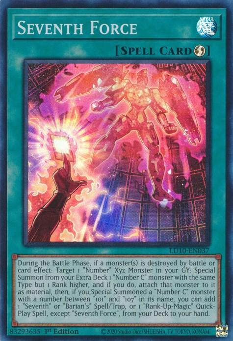 Seventh Force [LD10-EN037] Super Rare - for just $0.10! 