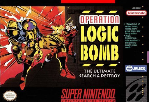Operation Logic Bomb (Super Nintendo) - for just $0! 