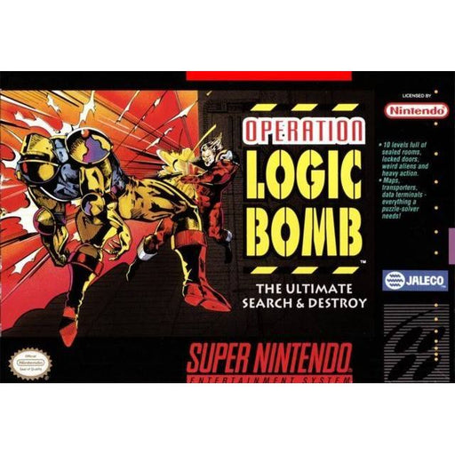 Operation Logic Bomb (Super Nintendo) - Just $0! Shop now at Retro Gaming of Denver