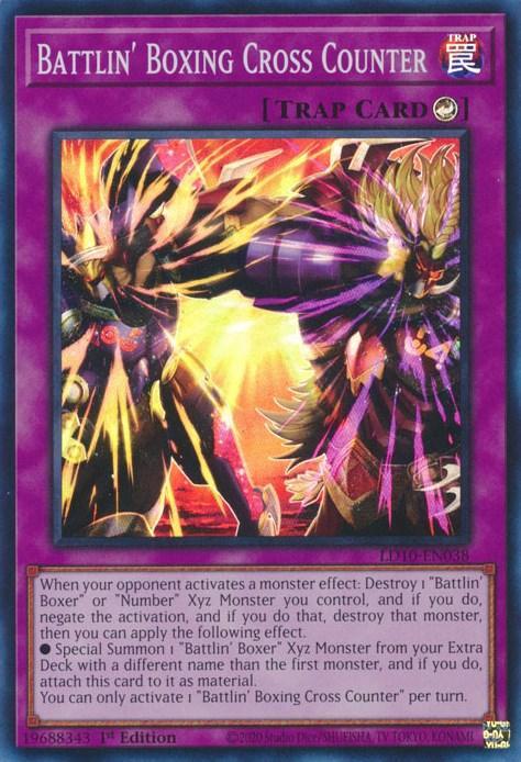 Battlin' Boxing Cross Counter [LD10-EN038] Super Rare - for just $0.15! 
