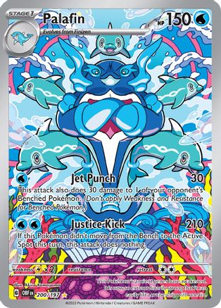 Palafin 200/197 - SV03 Obsidian Flames Holofoil - for just $2.40! 