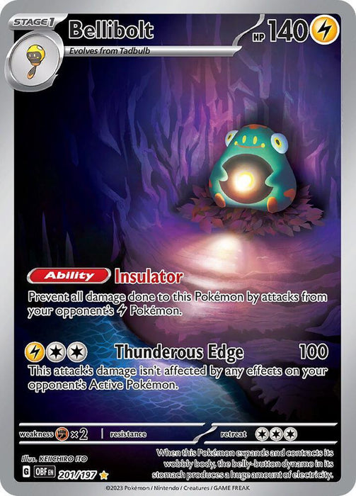 Bellibolt (201/197) [Scarlet & Violet: Obsidian Flames] - for just $2.65! 
