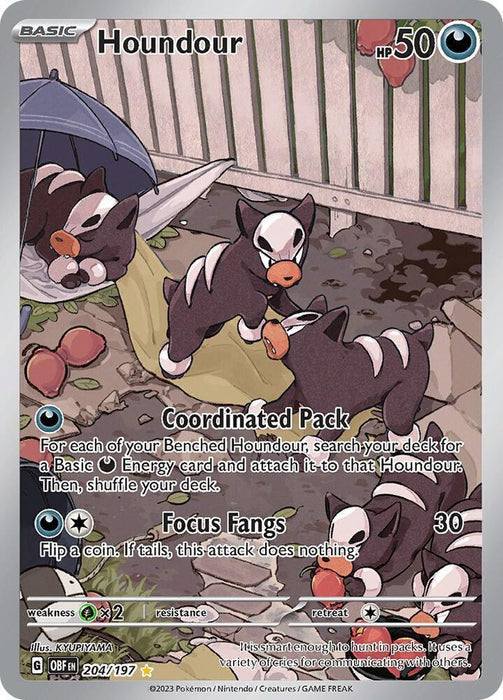 Houndour (204/197) [Scarlet & Violet: Obsidian Flames] - for just $3.50! 