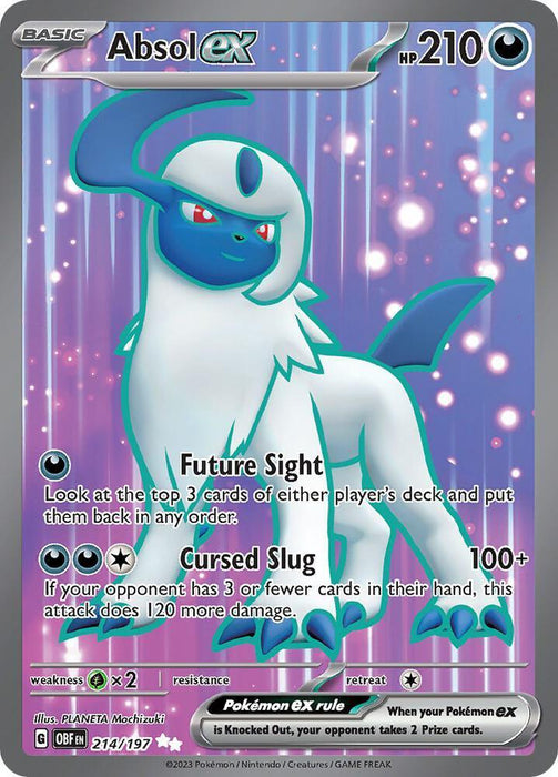 Absol ex (214/197) [Scarlet & Violet: Obsidian Flames] - for just $1.10! 