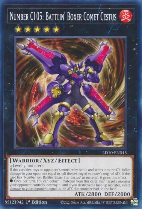Number C105: Battlin' Boxer Comet Cestus [LD10-EN043] Common - for just $0.10! 