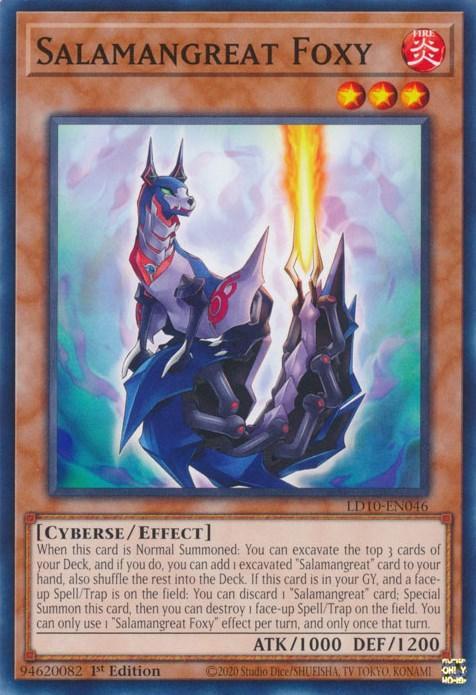 Salamangreat Foxy [LD10-EN046] Common - for just $0.10! 