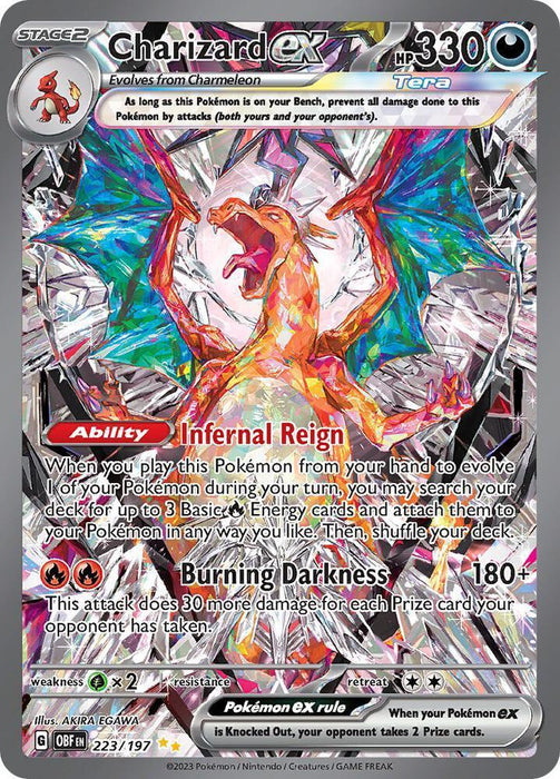 Charizard ex (223/197) [Scarlet & Violet: Obsidian Flames] - for just $56! 