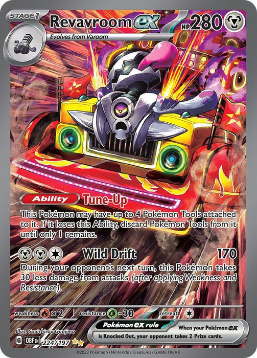 Revavroom ex (224/197) [Scarlet & Violet: Obsidian Flames] - for just $2.45! 