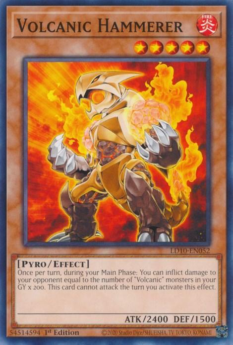 Volcanic Hammerer [LD10-EN052] Common - for just $0.10! 