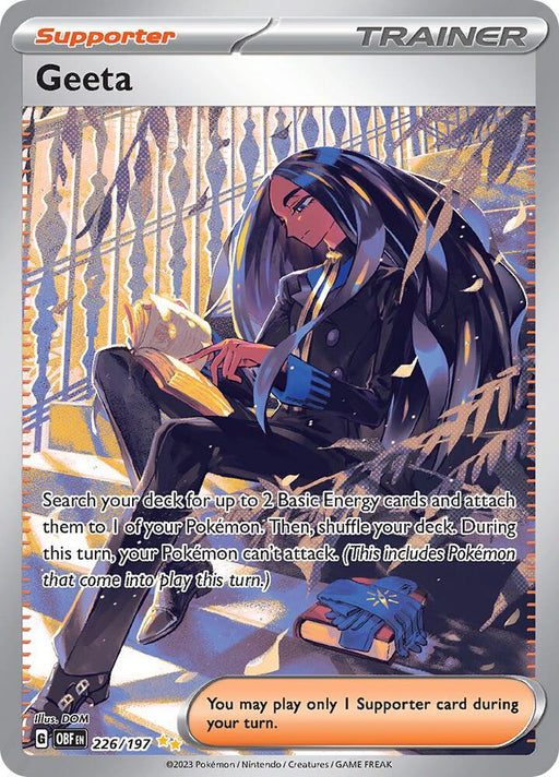 Geeta (226/197) [Scarlet & Violet: Obsidian Flames] - for just $1.20! 