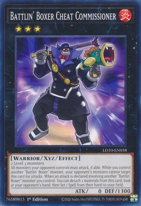 Battlin' Boxer Cheat Commissioner [LD10-EN058] Common - for just $0.10! 