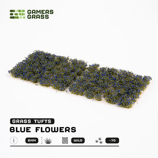 Gamers Grass Tufts: Blue Flowers- Wild - for just $8.99! 