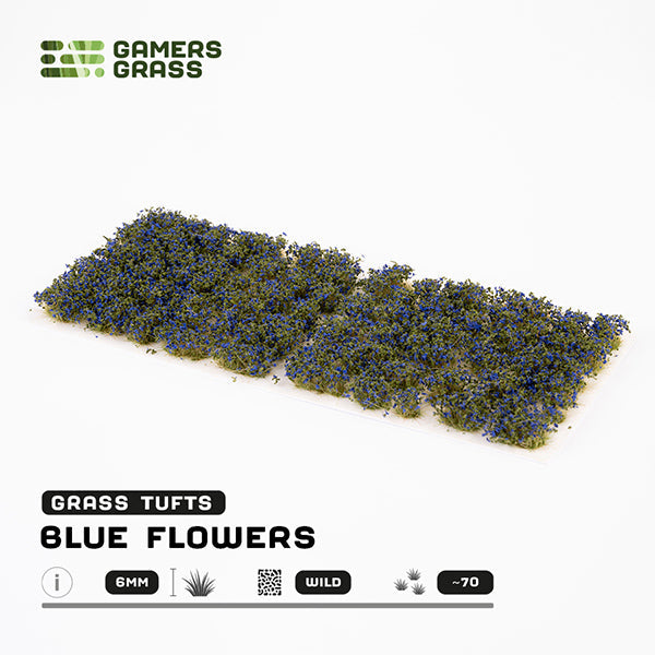 Gamers Grass Tufts: Blue Flowers- Wild - for just $8.99! 