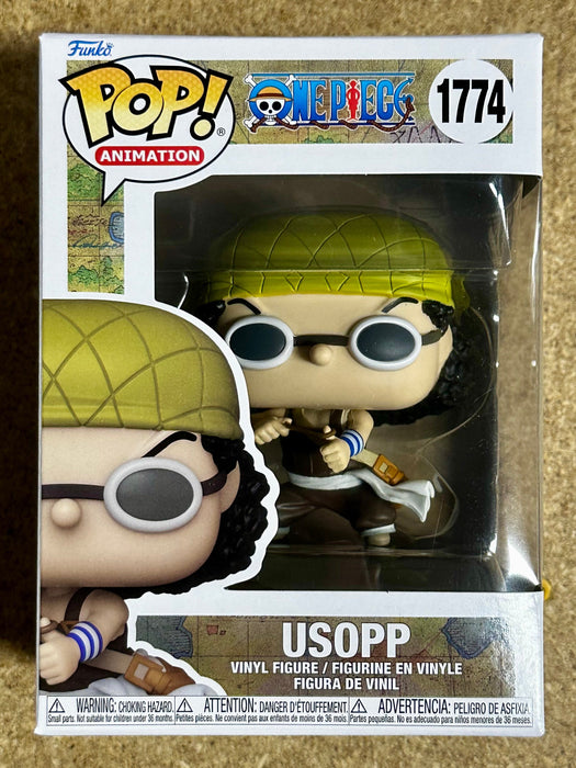 Funko Pop! Animation Usopp With Slingshot #1774 One Piece 2024 Straw Hat Sniper - for just $13! 