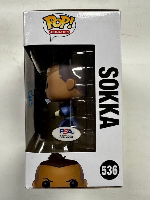 Ian Ousley Signed Sokka Funko Pop! #536 Avatar Last Airbender Netflix With PSA COA - for just $150! 