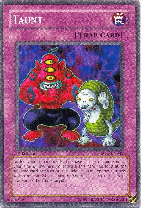 Taunt [SOD-EN049] Common - for just $0.10! 
