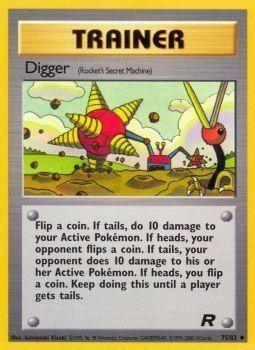 Digger (75/82) [Team Rocket Unlimited] - for just $0.55! 