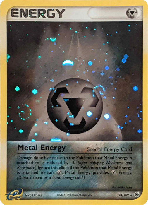 Metal Enery (94/109) (Cosmos Holo) [EX: Ruby & Sapphire] - for just $0.10! 