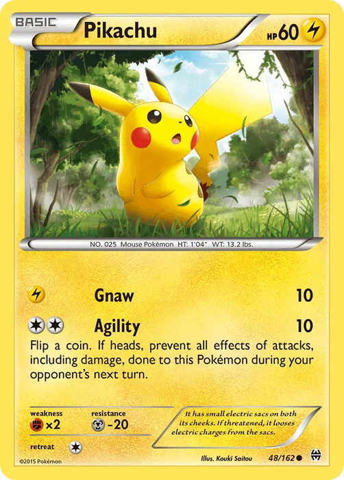Pikachu (48/162) [XY: BREAKthrough] - for just $0.50! 