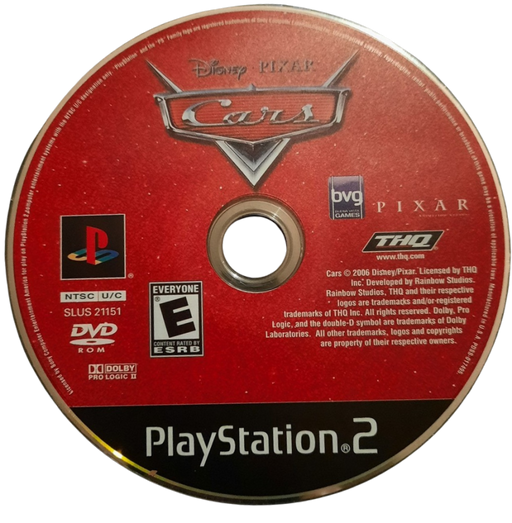 Disney Pixar's Cars – PlayStation 2 (PS2) - for just $0! 