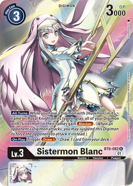 Sistermon Blanc [BT6-082] (Alternate Art) [Double Diamond] - Just $2.75! Shop now at Retro Gaming of Denver