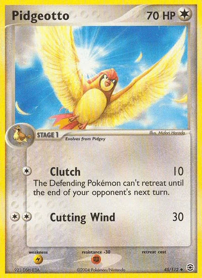 Pidgeotto (45/112) [EX: FireRed & LeafGreen] - for just $0.35! 