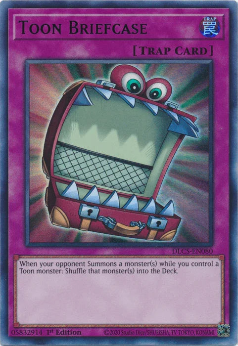 Toon Briefcase (Purple) [DLCS-EN080] Ultra Rare - for just $1.60! 