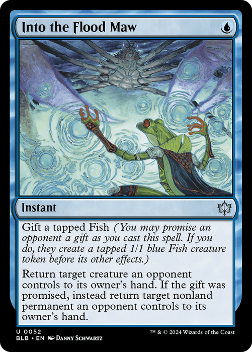 Into the Flood Maw (BLB-052) - Bloomburrow - for just $0.75! 