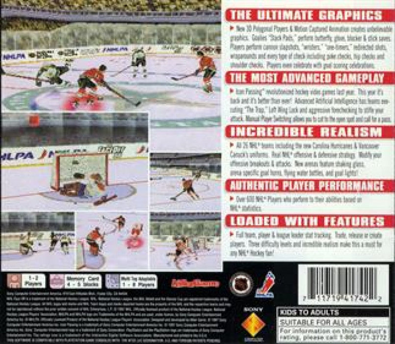 NHL FaceOff 98 – PlayStation 1 (PS1) - for just $7.99! 